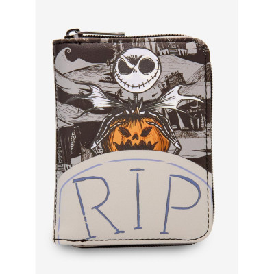 Loungefly l'étrange noël de Mr Jack Jack RIP Glow-In-The-Dark Mini Zipper Wallet - Import Octobre 202534327343_hi?$productMainDe