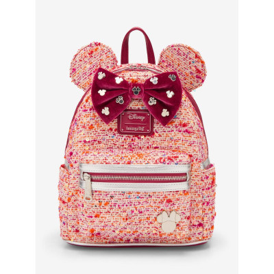 Loungefly Pink Bouclé Fabric Minnie Mouse Ears Sac à dos - Import Novembre 202534811929_hi?$productMainDesktop$&fmt=auto1234534