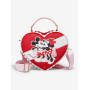 Loungefly Disney Mickey & Minnie Valentine's Day Chocolate Heart Box Chocolate Scented Figural Crossbody - Import Février 2026 Loungefly Disney Mickey & Minnie Valentine's Day Chocolate Heart Box Chocolate Scented Figural Crossbody - Import Février 2026