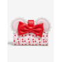 Loungefly Disney Minnie Mouse Valentine's Day Ears Chocolate Scented Wallet - Import Février 2026 Loungefly Disney Minnie Mouse Valentine's Day Ears Chocolate Scented Wallet - Import Février 2026