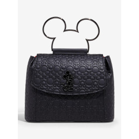 Sac à main Loungefly Disney Mickey Mouse Debossed Silhouette - import janvier 2026 Sac à main Loungefly Disney Mickey Mouse Debossed Silhouette - import janvier 2026