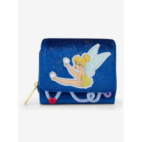 Portefeuille Loungefly Disney Peter Pan Tinker Bell Buttons - import janvier 2026 Portefeuille Loungefly Disney Peter Pan Tinker Bell Buttons - import janvier 2026