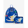Sac à dos Loungefly Disney Peter Pan Tinker Bell Buttons Light-Up - import janvier 2026