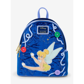 Sac à dos Loungefly Disney Peter Pan Tinker Bell Buttons Light-Up - import janvier 2026 Sac à dos Loungefly Disney Peter Pan Tinker Bell Buttons Light-Up - import janvier 2026