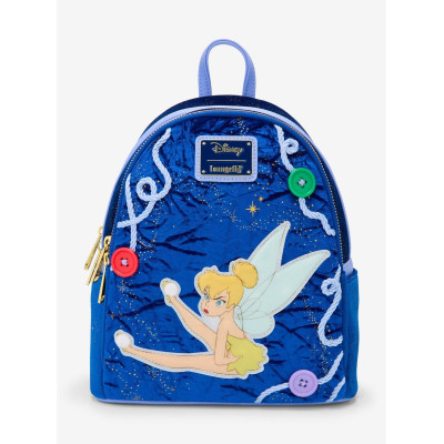 Sac à dos Loungefly Disney Peter Pan Tinker Bell Buttons Light-Up - import janvier 2026