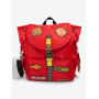 Disney Pixar Cars Lightning McQueen Patches Full-Size Backpack with Coin Purse - Import Décembre 2025 Disney Pixar Cars Lightning McQueen Patches Full-Size Backpack with Coin Purse - Import Décembre 2025