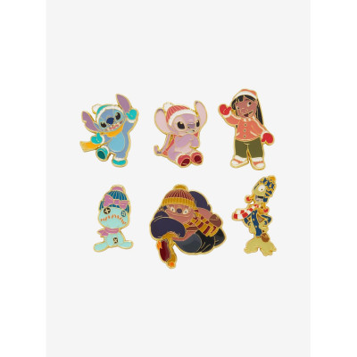 Loungefly Disney Lilo & Stitch Winter Characters Blind Box Enamel Pin - Import Décembre 202534705355_hi?$productMainDesktop$&fm