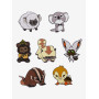 Avatar: The Last Airbender Animals Blind Box Enamel Pin - Import Janvier 2026