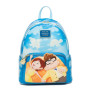 Sac à dos Loungefly Disney La-haut Pixar Up Glow In The Dark Carl and Ellie In The Clouds - import décembre