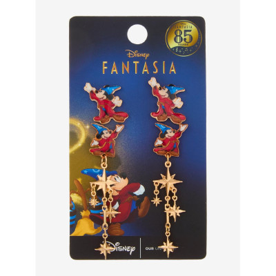 Disney Fantasia 85th Anniversary Sorcerer Mickey Star Dangling Earring Set - Import Décembre 202535005581_hi?$productMainDeskto
