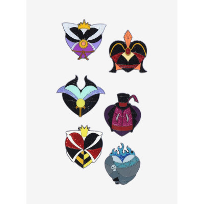 Loungefly Disney Villains Glitter Heart Blind Box Enamel Pin - Import Février 202635180468_hi?$productMainDesktop$&fmt=auto1234
