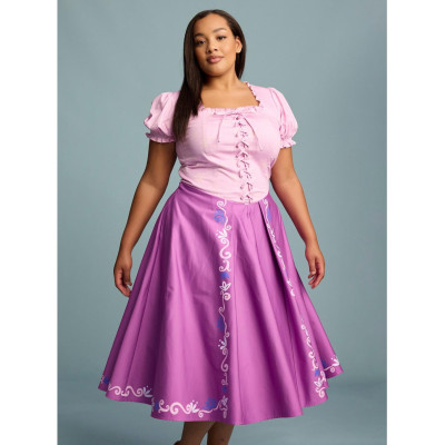 Her Universe Disney Tangled Rapunzel Puff manche Robe Plus Size - Import Décembre 202534954433_hi?$productMainDesktop$&fmt=auto