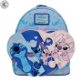 Sac a dos Loungefly Stitch & Angel Puzzle