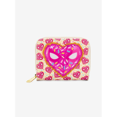 Loungefly Marvel Spider-Man Sprinkle Donut Mask Accordion Wallet - Import Février 202634811890_hi?$productMainDesktop$&fmt=auto