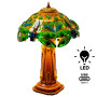 Diorama pantasy retro collection 85042 stained glass table lamp 36cm - préco mars 2026PTY85042.jpg6973817324802