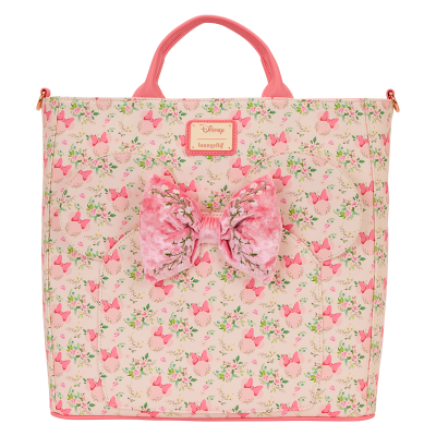 Tote Bag convertible Loungefly Minnie Mouse floral - précommande décembre / janvier