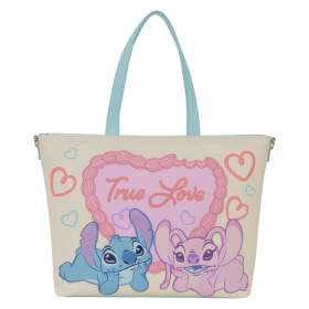 Tote Bag Loungefly Stitch & Angel True Love - précommande décembre / janvier