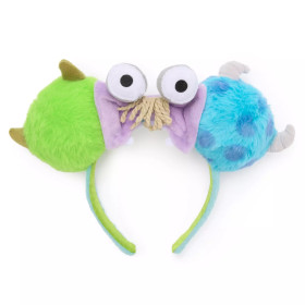 Serre Tête à oreilles Ears Monstres et compagnie plush - Import janvier