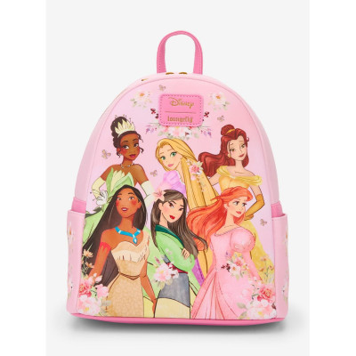 Sac à dos Loungefly Disney Princess Group Pink - Import