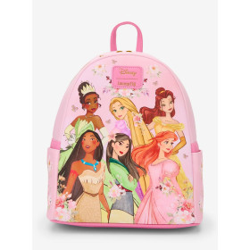 Sac à dos Loungefly Disney Princess Group Pink - Import