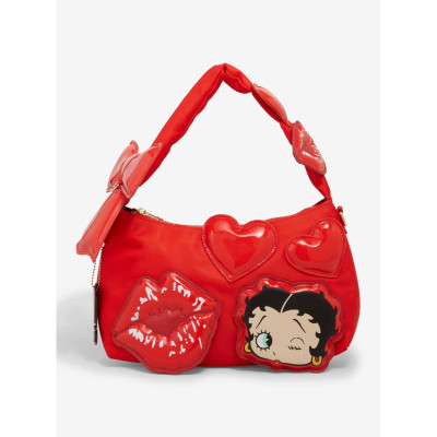 Wchapeauever! Makes You Happy Betty Boop Kiss Nylon Shoulder Bag - Import Janvier 202635283194_hi?$productMainDesktop$&fmt=auto1