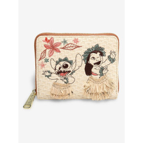 Portefeuille Loungefly Disney Lilo & Stitch Hula Floral