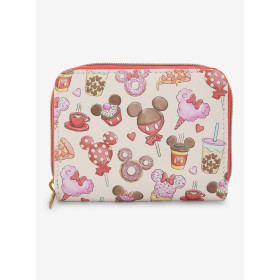 Loungefly Disney Mickey Mouse & Minnie Mouse Treats Mini Zipper Wallet - Import Janvier 202635013423_hi?$productMainDesktop$&fmt