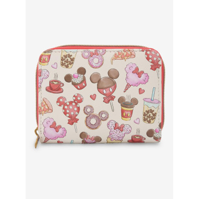 Loungefly Disney Mickey Mouse & Minnie Mouse Treats Mini Zipper Wallet - Import Janvier 202635013423_hi?$productMainDesktop$&fmt