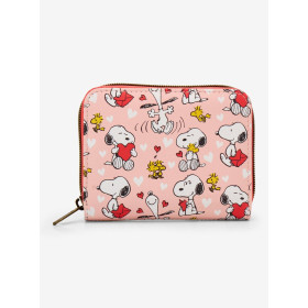 Loungefly Peanuts Snoopy & Woodstock Valentine's Day portefeuille - import janvier