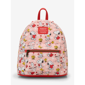 Loungefly Peanuts Snoopy & Woodstock Valentine's Day sac à dos - import janvier
