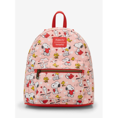 Loungefly Peanuts Snoopy & Woodstock Valentine's Day sac à dos - import janvier