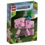 Lego Minecraft - 21157 - Bigfigurine Cochon Et Bébé Zombie