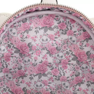 Disney Loungefly Mini Sac A Dos Marie Floral Footsy !!! ARRIVAGE REPORTE 2023 !!!