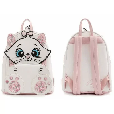 Disney Loungefly Mini Sac A Dos Marie Floral Footsy !!! ARRIVAGE REPORTE 2023 !!!