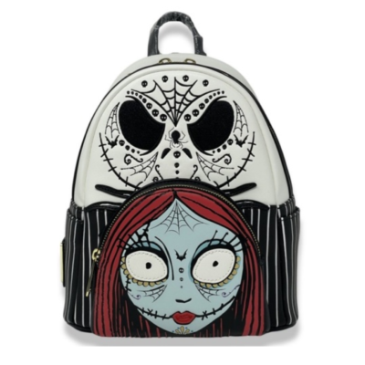 Sac a dos Loungefly Jack et Sally Sugar Skull - import