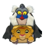 Sac a dos Loungefly Le Roi Lion Simba et Rafiki Sac a dos Loungefly Le Roi Lion Simba et Rafiki
