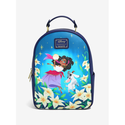 Sac a dos Loungefly Esmeralda et Djali - Import