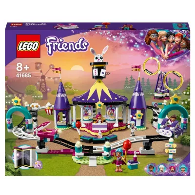 Lego Friends - 41685 - Les montagnes russes de la fête foraine magique