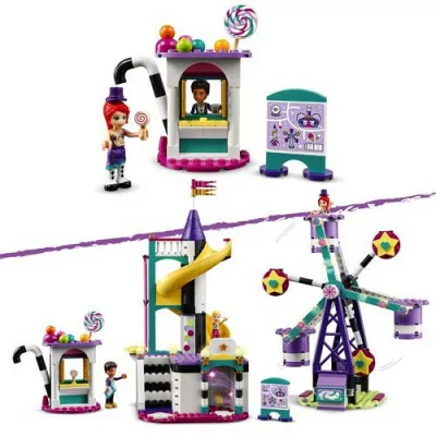 Lego Friends - 41689 - La grande roue et le toboggan magique