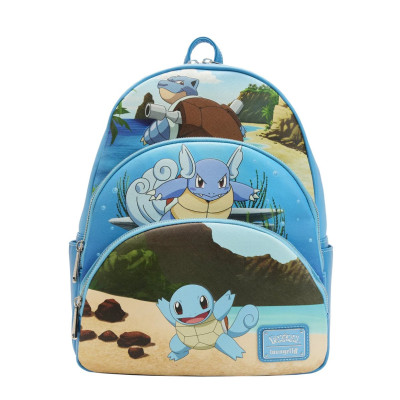 Loungefly Pokemon Carapuce - Triple pocket - Mini sac à dos - Import février