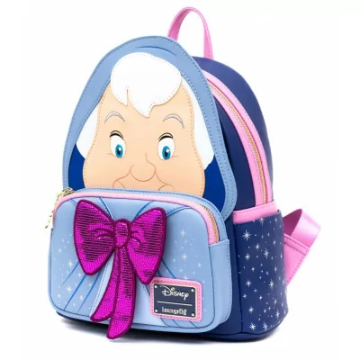 EXCLU US - Marraine la bonne fée - Cendrillon - Mini sac à dos Loungefly !!! ARRIVAGE JUIN 2023 !!!