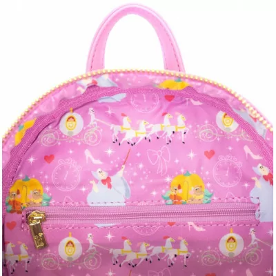 EXCLU US - Marraine la bonne fée - Cendrillon - Mini sac à dos Loungefly !!! ARRIVAGE JUIN 2023 !!!