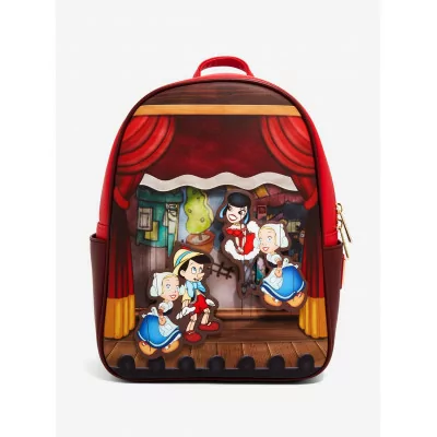 EXCLU US - Pinocchio marionettes - Mini sac à dos Loungefly