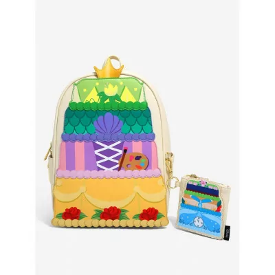 EXCLU US - Princess layered cake Disney - mini sac a dos loungefly