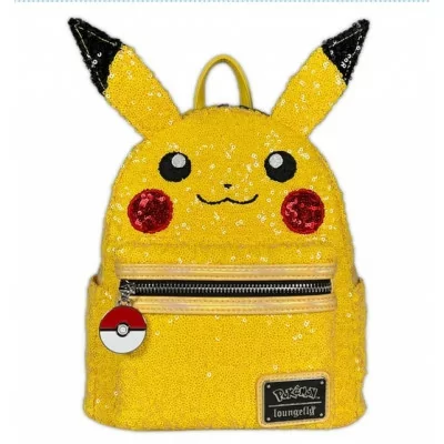 Loungefly Pokemon Pikachu Sequin - Mini sac à dos - IMPORT US