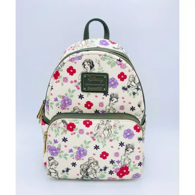 Loungefly Disney Princess Sketch Floral - Mini sac à dos