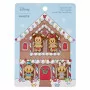 Loungefly disney mickey and friends gingerbread pluto house 3 inch pin