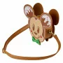 Loungefly disney mickey and minnie gingerbread cookie figural sac à main