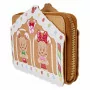 Loungefly disney mickey and friends gingerbread house portefeuille