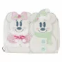Loungefly disney mickey and minnie pastel snowman portefeuille